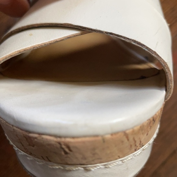 Franco Sarto white wedges size 8.5 US - Picture 10 of 16